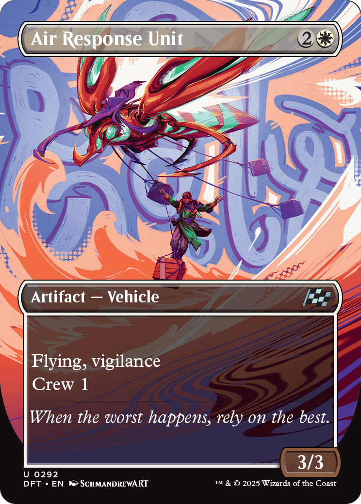 Air Response Unit (Borderless) (DFT-292) - Aetherdrift Foil