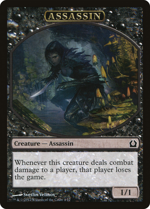 Assassin Token (RTR-004) - Return to Ravnica Tokens