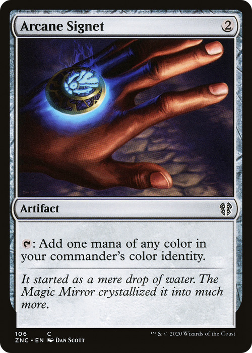 Arcane Signet (ZNC-106) - Zendikar Rising Commander