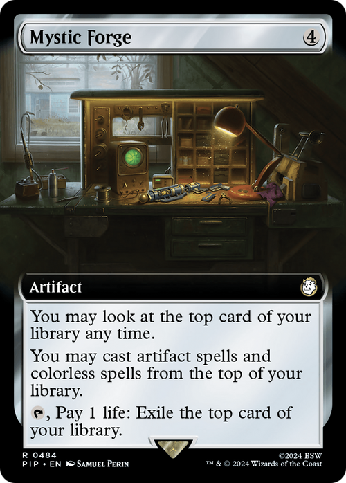Mystic Forge (Extended Art) (PIP-484) - Fallout: (Extended Art) Foil