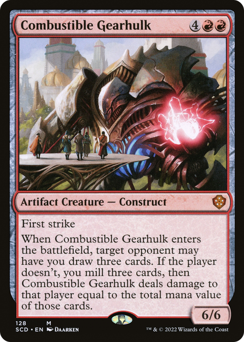 Combustible Gearhulk (SCD-128) - Starter Commander Decks