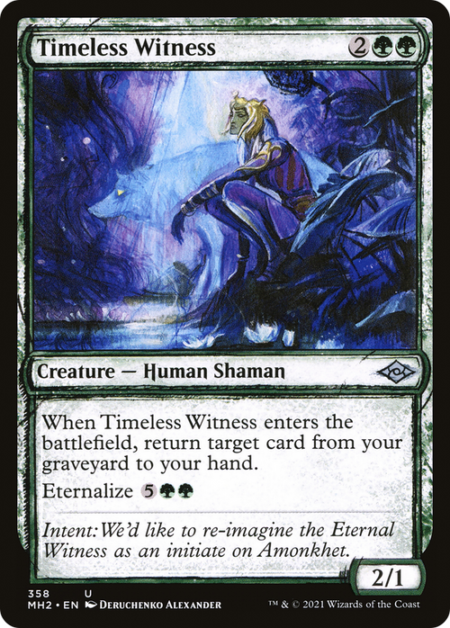 Timeless Witness (Showcase) (MH2-358) - Modern Horizons 2: (Showcase)