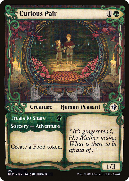 Curious Pair (Showcase) (ELD-296) - Throne of Eldraine: (Showcase) Foil