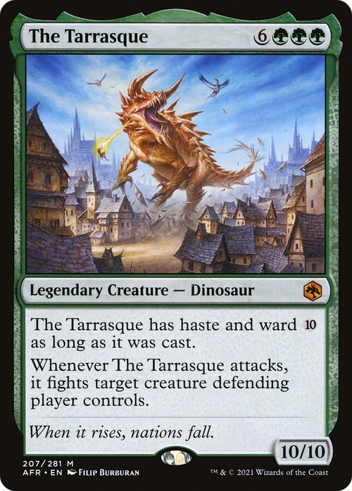 The Tarrasque (AFR-207) - Adventures in the Forgotten Realms Foil