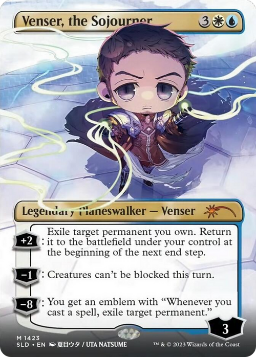 Venser, the Sojourner (SLD-1423) - Secret Lair Drop (Borderless)