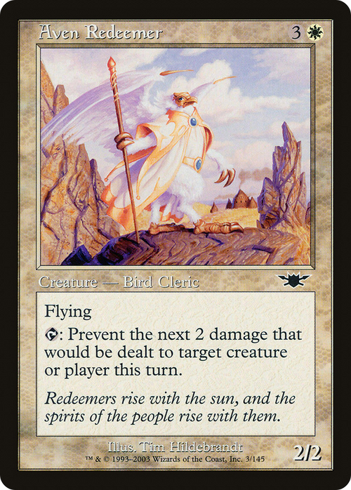 Aven Redeemer (LGN-003) - Legions