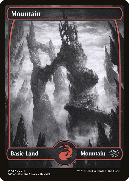 Mountain (274) (VOW-274) - Innistrad: Crimson Vow: (Showcase)