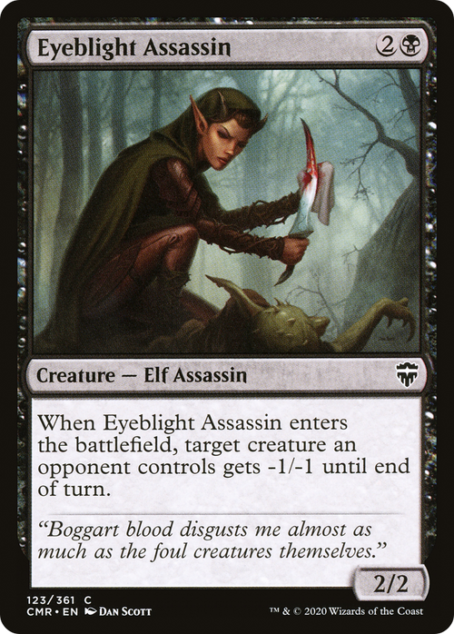 Eyeblight Assassin (CMR-123) - Commander Legends