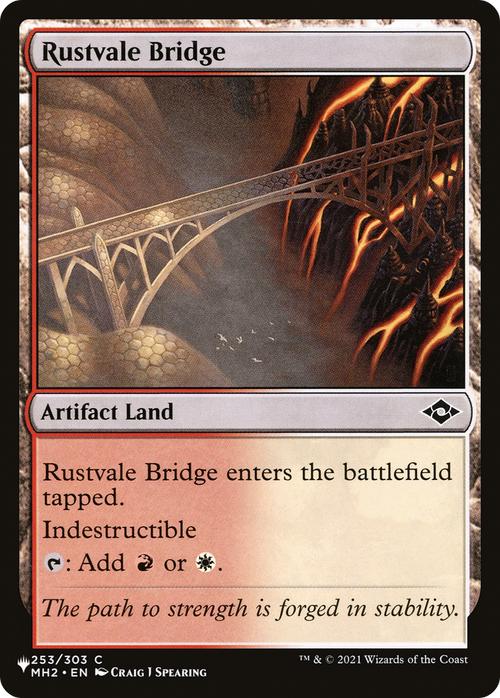 Rustvale Bridge (LIST-253/303) - The List