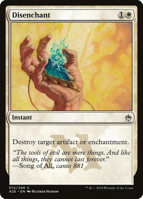Disenchant (A25-012) - Masters 25 Foil