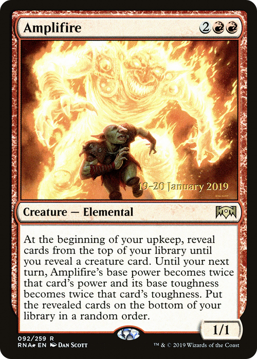 Amplifire (PRE-92S) - Ravnica Allegiance Promos Foil