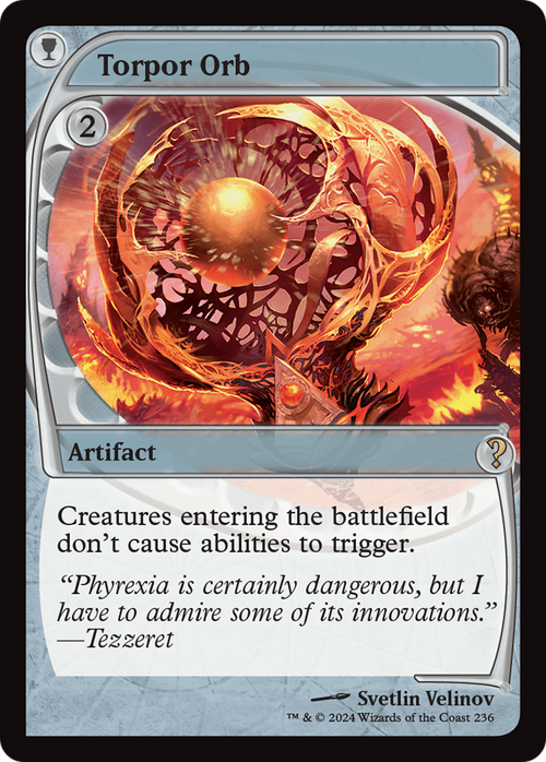 Torpor Orb (Future Sight) (MB2-236) - Mystery Booster 2 Foil