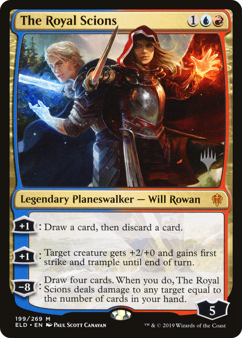 The Royal Scions (PPELD-199P) - Throne of Eldraine Promos Foil