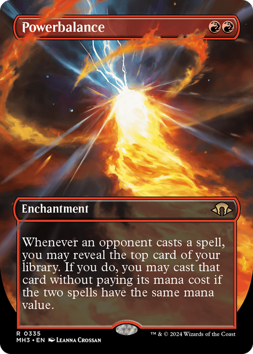 Powerbalance (Borderless) (MH3-335) - Modern Horizons 3 Foil