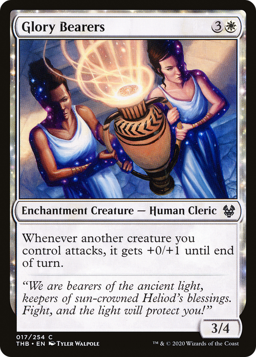 Glory Bearers (THB-017) - Theros Beyond Death: (enchantment)