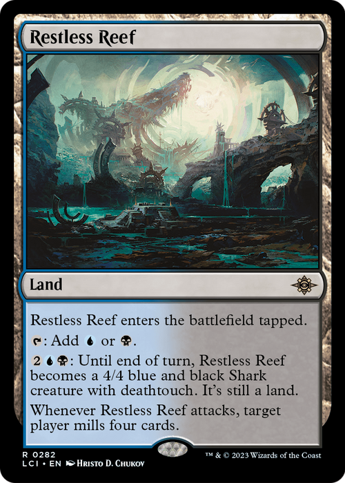 Restless Reef (LCI-282) - The Lost Caverns of Ixalan Foil