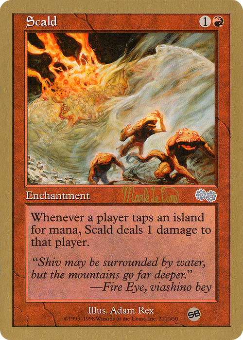 Scald - 1999 Mark Le Pine (USG) (SB) (WCD-) - World Championship Decks 1999