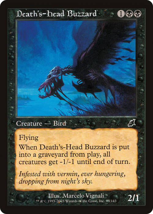 Death's-Head Buzzard (SCG-063) - Scourge