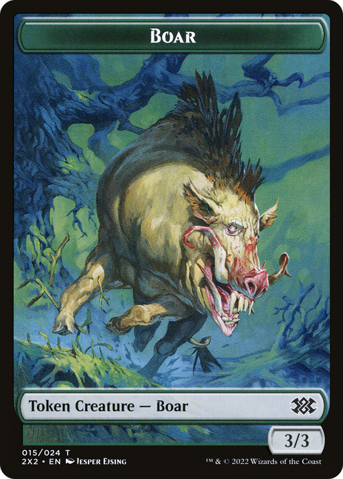 Boar (T2X2-015) - Double Masters 2022 Tokens