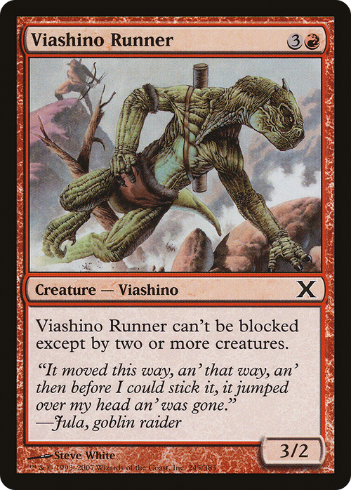 Viashino Runner (10E-245) - Tenth Edition