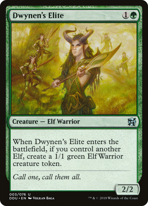 Dwynen's Elite (DDU-003) - Duel Decks: Elves vs. Inventors
