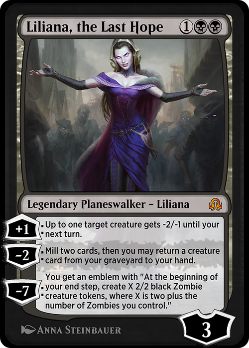 Liliana, the Last Hope (SIR-119) - Shadows over Innistrad Remastered