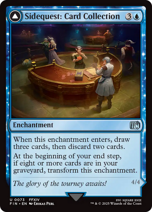 Sidequest: Card Collection (FIN-073) - FINAL FANTASY: (enchantment)