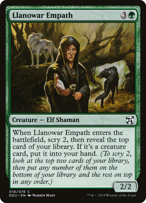 Llanowar Empath (DDU-018) - Duel Decks: Elves vs. Inventors