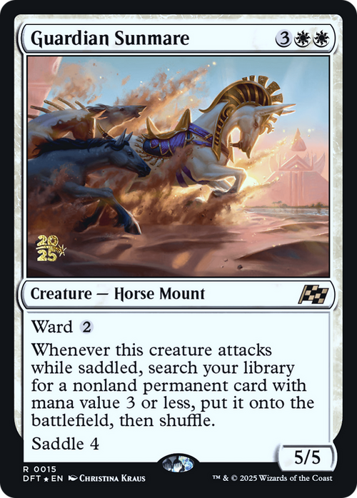 Guardian Sunmare (PRE-15S) - Prerelease Cards Foil
