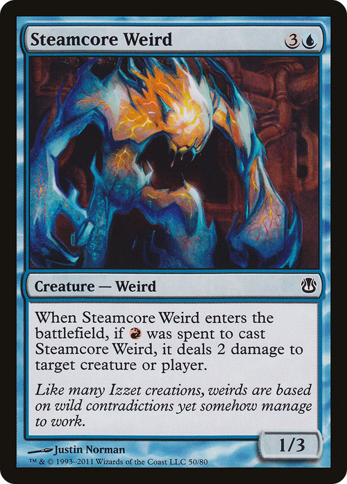 Steamcore Weird (DDH-050) - Duel Decks: Ajani vs. Nicol Bolas
