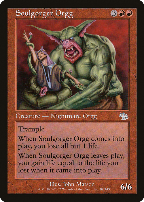 Soulgorger Orgg (JUD-099) - Judgment Foil