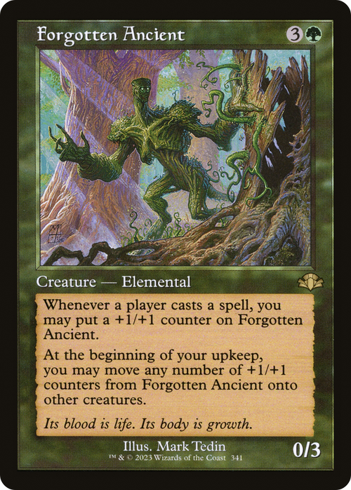 Forgotten Ancient (Retro Frame) (DMR-341) - Dominaria Remastered