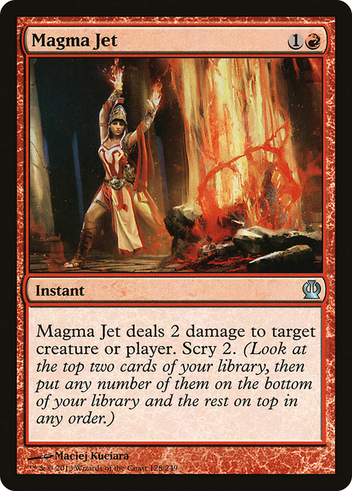 Magma Jet (THS-128) - Theros