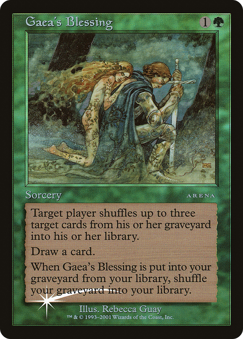 Gaea's Blessing (ARENA-) - Arena League 2001 Foil