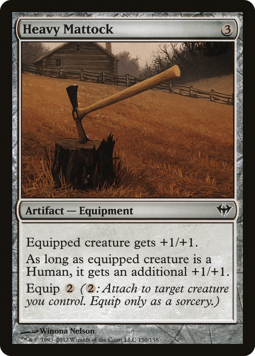 Heavy Mattock (DKA-150) - Dark Ascension Foil