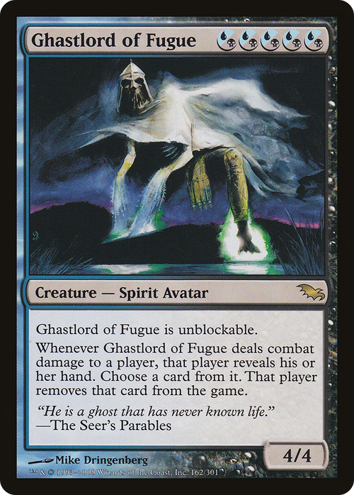 Ghastlord of Fugue (SHM-162) - Shadowmoor Foil