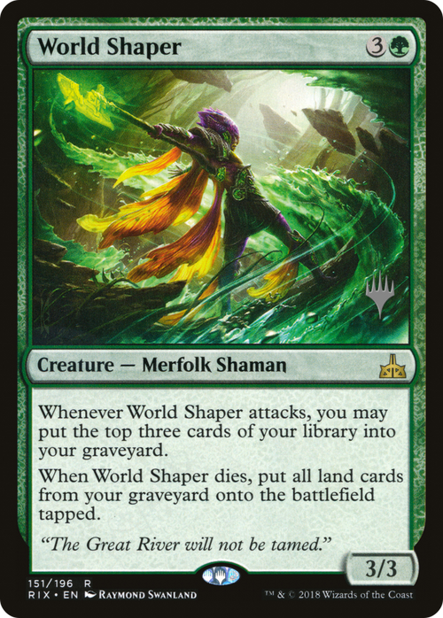 World Shaper (PPM20-151P) - Rivals of Ixalan Promos