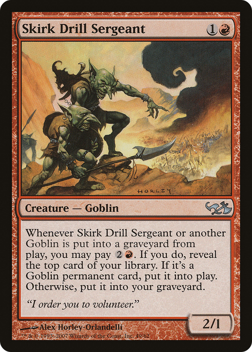 Skirk Drill Sergeant (EVG-049) - Duel Decks: Elves vs. Goblins