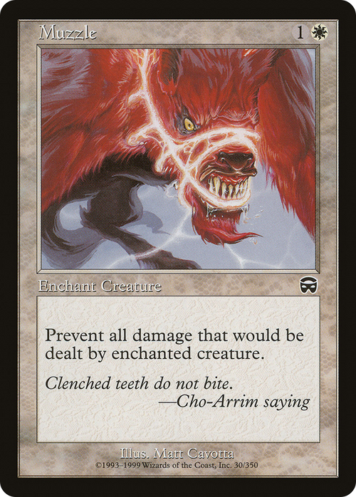 Muzzle (MMQ-030) - Mercadian Masques
