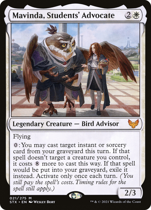 Mavinda, Students' Advocate (STX-021) - Strixhaven: School of Mages