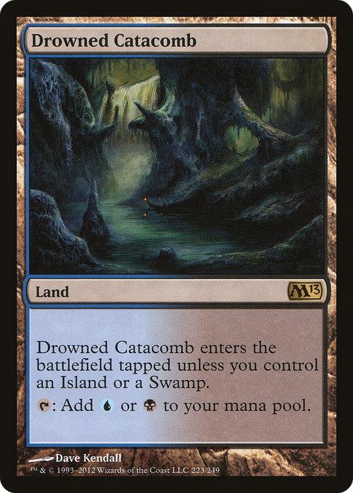 Drowned Catacomb (M13-223) - Magic 2013 Foil