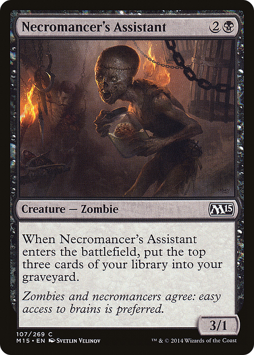 Necromancer's Assistant (M15-107) - Magic 2015