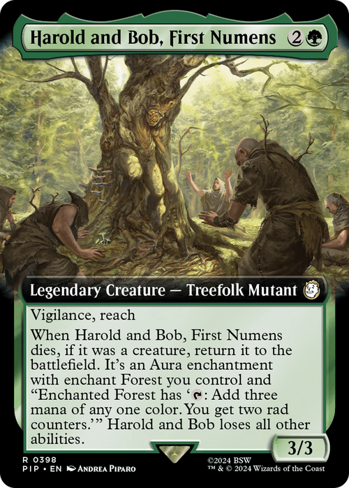 Harold and Bob, First Numens (Extended Art) (PIP-398) - Fallout: (Extended Art) Foil