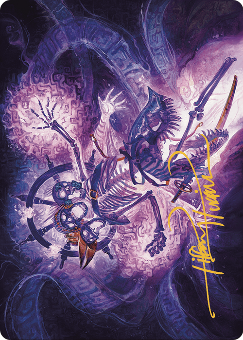 The Grim Captain // The Grim Captain (ALCI-041) - The Lost Caverns of Ixalan Art Series (Borderless) Foil