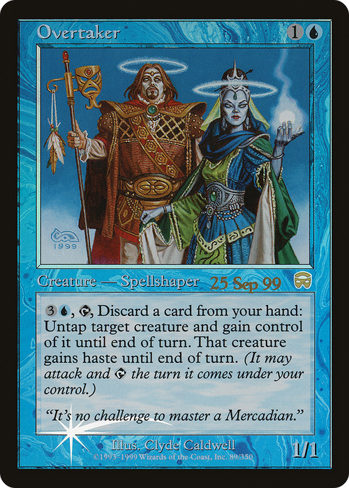 Overtaker (PRE-089) - Mercadian Masques Promos Foil
