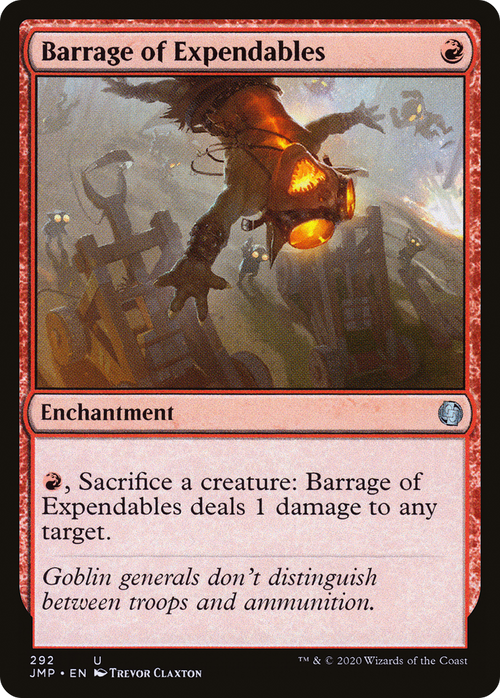 Barrage of Expendables (JMP-292) - Jumpstart