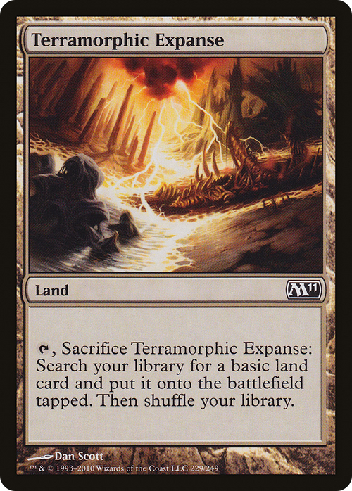 Terramorphic Expanse (M11-229) - Magic 2011 Foil