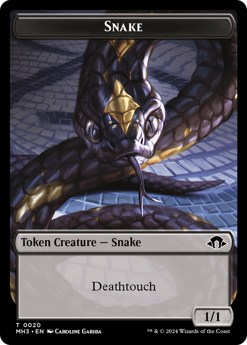 Snake (TMH3-020) - Modern Horizons 3 Tokens