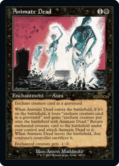 Animate Dead (Retro Frame) (30A-389) - 30th Anniversary Edition