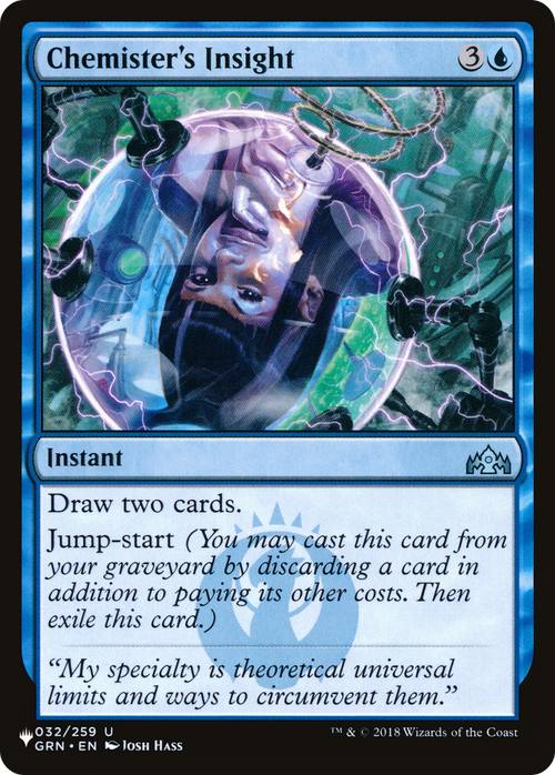 Chemister's Insight (LIST-GRN-32) - The List